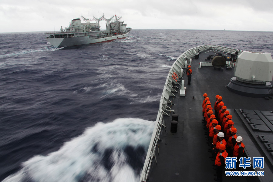中國海軍編隊(duì)疑在西太平洋遭不明潛艇跟蹤