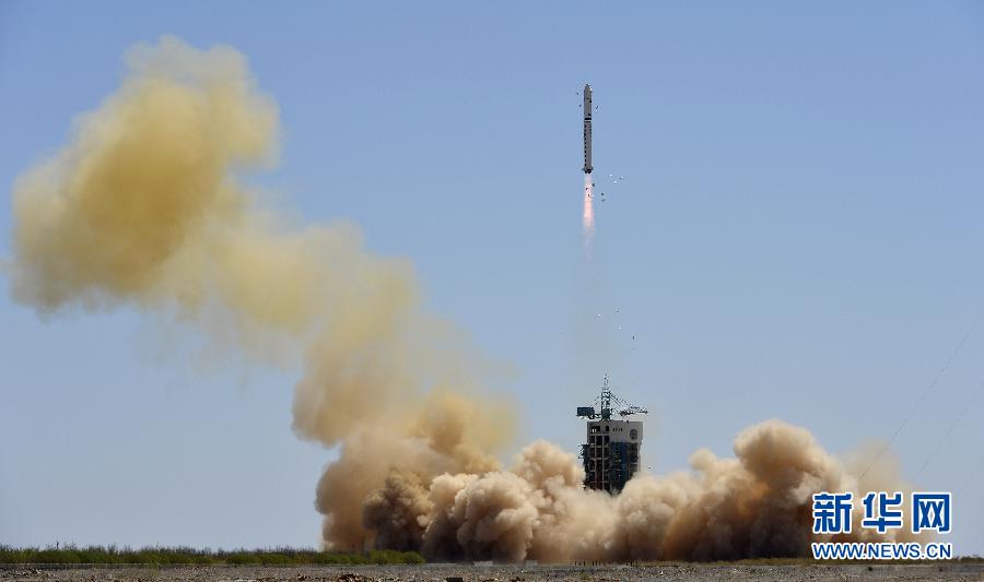 我國成功發射“高分一號”衛星