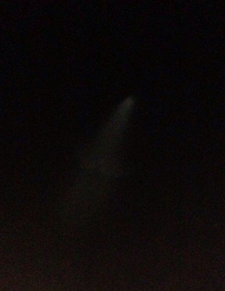 我國(guó)多地出現(xiàn)UFO 網(wǎng)友分析疑是反導(dǎo)試驗(yàn)(圖)