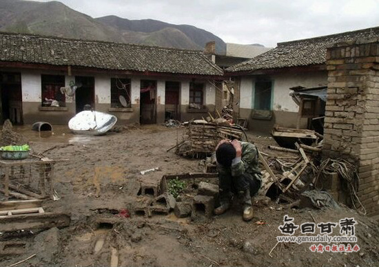 岷縣局地發生雷電冰雹暴雨災害致7人遇難1人失蹤(組圖)