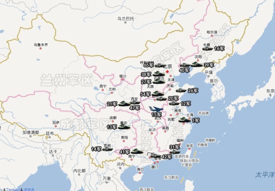 解放軍陸軍集團軍番號對外公開 不再以“某”替代
