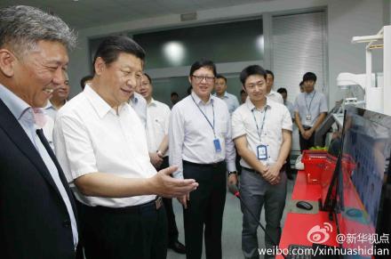 習近平：信息化可以“如虎添翼”