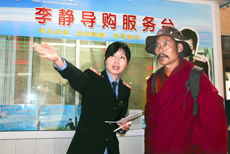 太原站“售票狀元”：為旅客設(shè)計(jì)最佳購(gòu)乘方案