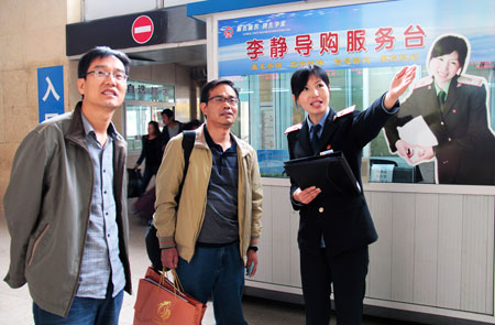 太原站“售票狀元”：為旅客設(shè)計(jì)最佳購(gòu)乘方案