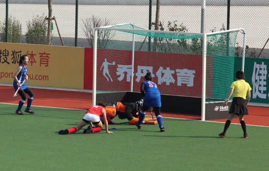 東亞運(yùn)動(dòng)會(huì)女子曲棍球中華臺北4:2戰(zhàn)勝中國香港