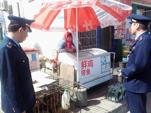 新疆哈密市工商局加強市場監管嚴防H7N9禽流感