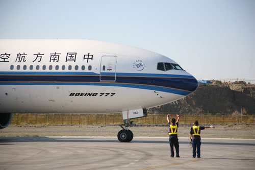 B777入疆一周年 承運(yùn)旅客超百萬(wàn)