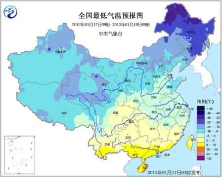 中國北方將出現(xiàn)大范圍降雪過程 西藏局地有暴雪