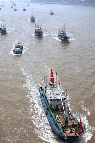 東海漁船開(kāi)捕海蝦