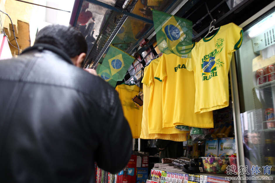 街頭巷尾的巴西元素 世界杯氣氛愈發濃烈