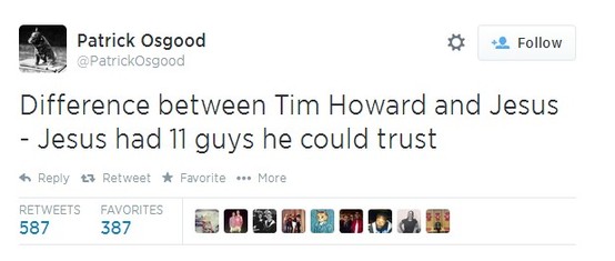 美國惜敗 門將霍華德又被玩壞了