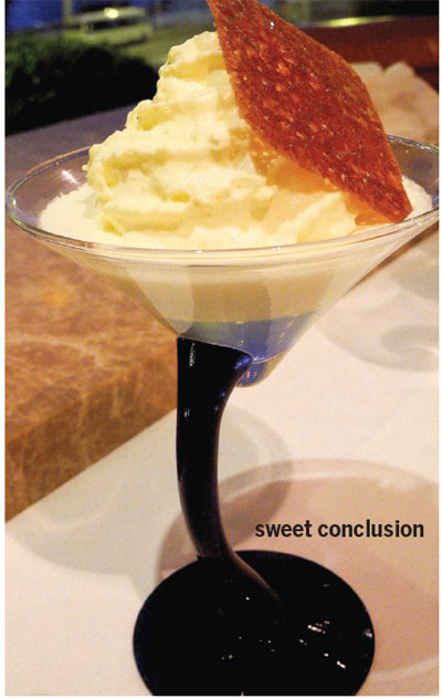 From custard coupes to baked Alaska - desserts define memorable menus