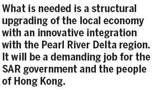 Going north the way ahead