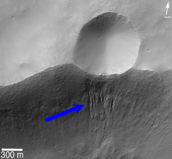 NASA發(fā)現(xiàn)火星近7年有水流過 移民外星夢想更近一步