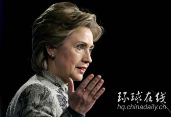 美國前第一夫人希拉里側記：為政治而生
