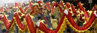 中國(guó)文化影響日益提高 全球各國(guó)熱鬧慶賀春節(jié)