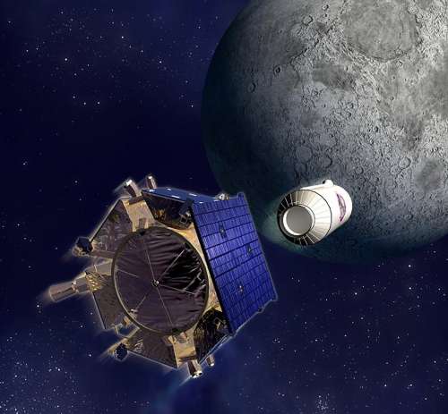 美國火箭衛星連續撞月 探測月球是否有水