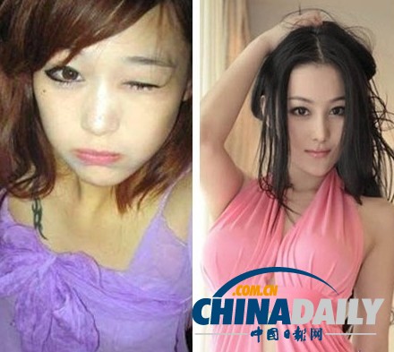 柳巖李小璐楊冪 女星整容前驚人對比照
