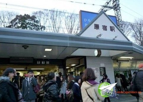 原宿的購物狂“潮”