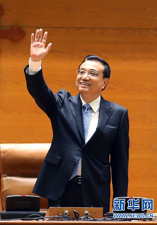 李克強在羅馬尼亞議會發表演講