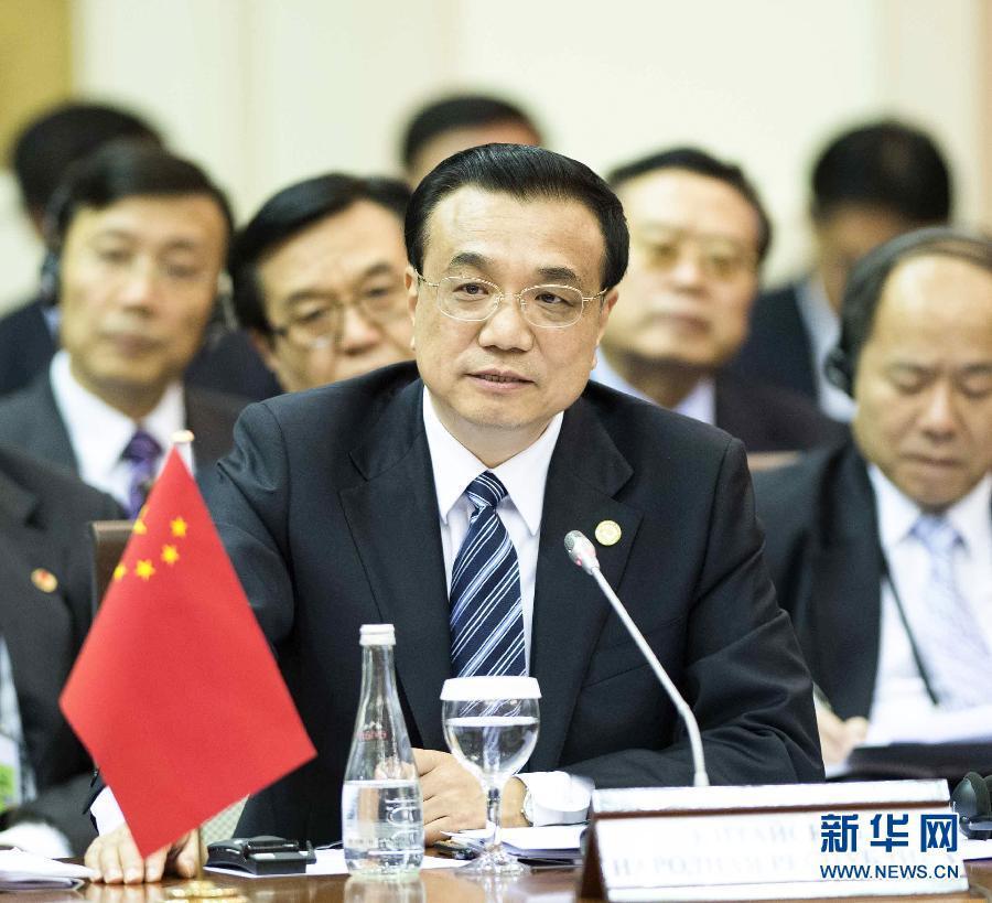 高清：李克強(qiáng)出席上海合作組織成員國總理第十二次會議并發(fā)表講話