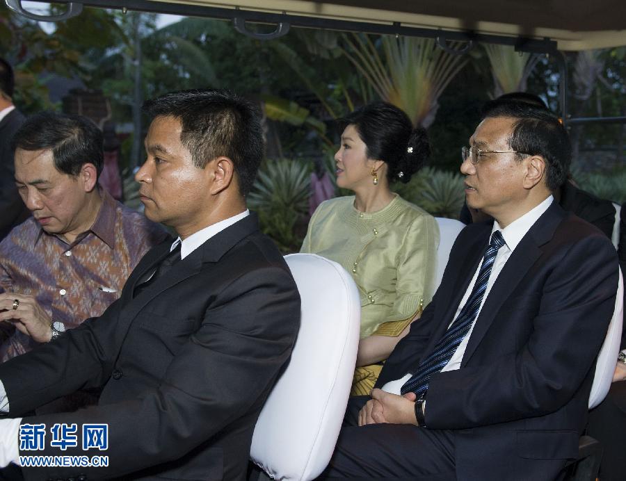 李克強參觀清邁園博園