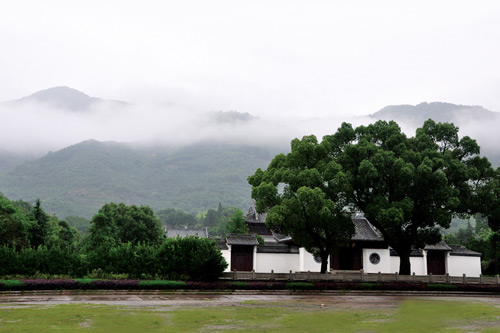 書(shū)圣故里翰墨飄香 嵊州市金庭鎮(zhèn)華堂村
