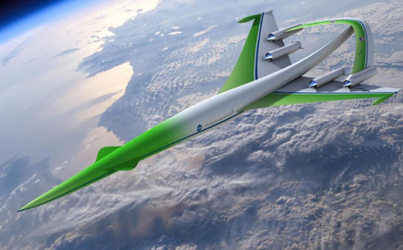 NASA設(shè)計“綠色超音速”飛機 2035年投入使用