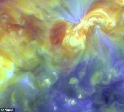 美國航空航天局公布新衛星拍攝的驚人太陽照片