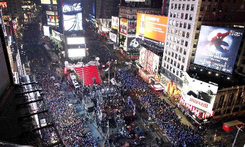各國喜迎2011年 焰火絢麗奪目、水晶球桑巴舞助興