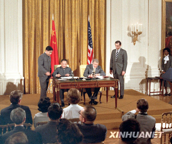 圖說中美領(lǐng)導(dǎo)人歷次會晤及活動