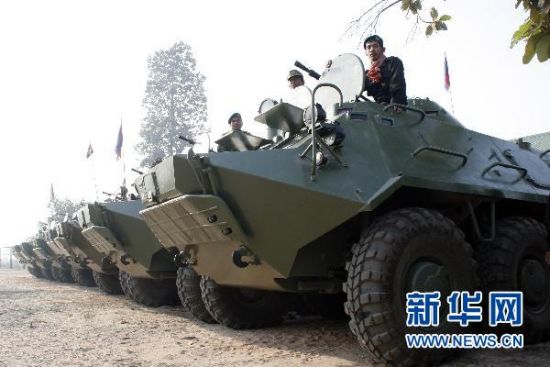 泰國柬埔寨軍隊在爭議地區第三次交火