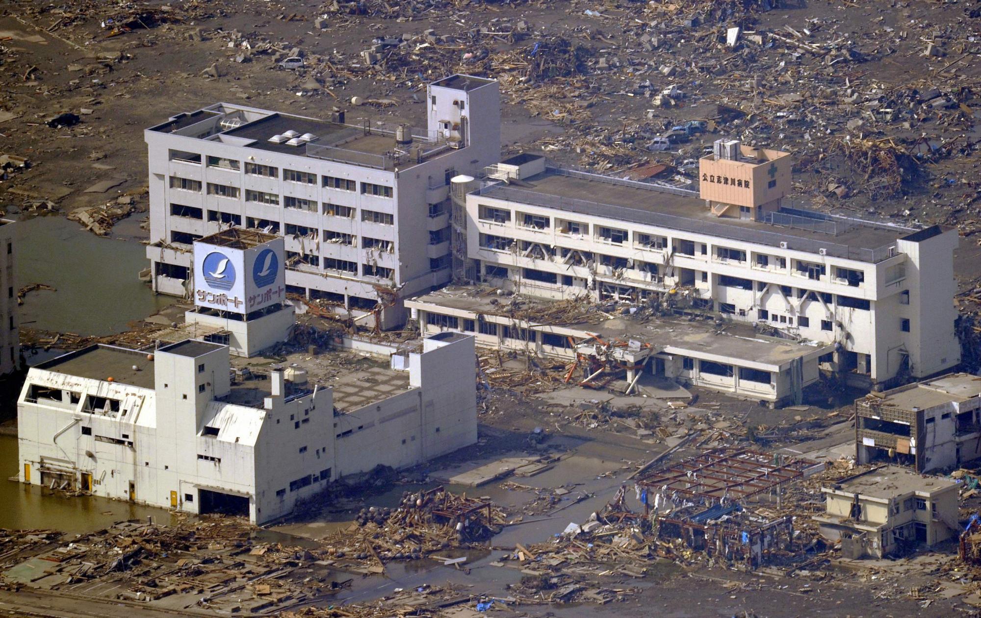 日本三座小城災(zāi)后基本消失 傷亡失蹤者達數(shù)萬