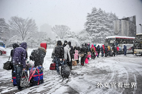 風(fēng)雪無阻歸家路（二等獎(jiǎng)）
