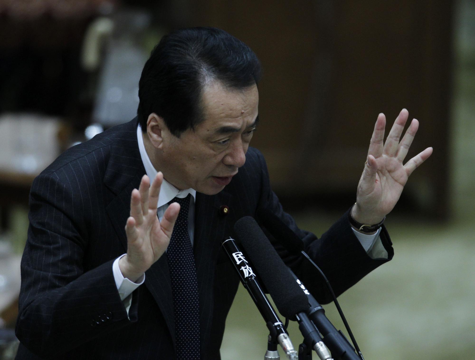 日民主黨統一地方選舉大敗 菅直人面臨執政危機