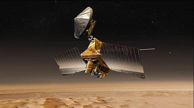 NASA探測器照相機(jī)拍到火星表面塵旋風(fēng)清晰照片