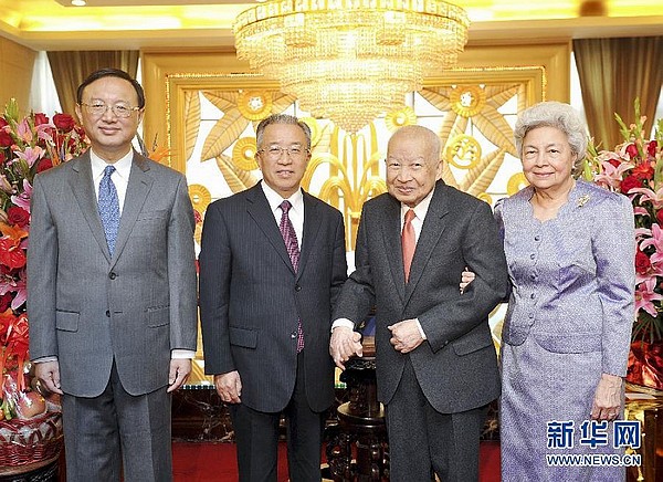 柬埔寨前國(guó)王西哈努克生平
