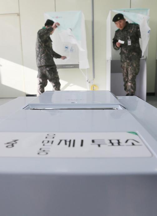 忙碌而豐富 圖說韓國總統大選精彩點滴