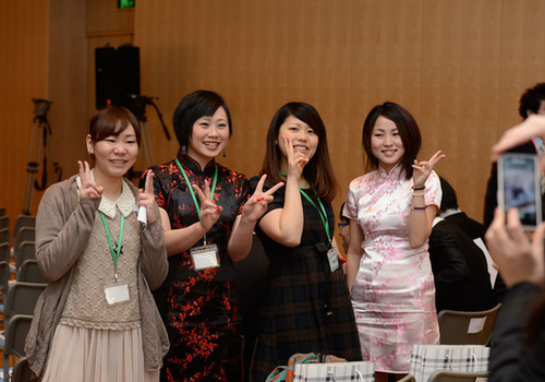 日本新任駐華大使履新后首次出席公開活動