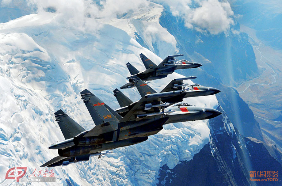 高清美圖：鏡頭記錄中國空軍的“強軍夢”