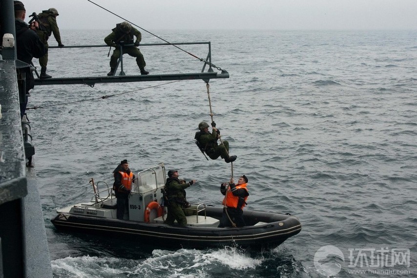 高清：實拍俄羅斯海軍各型艦艇大洋巡航