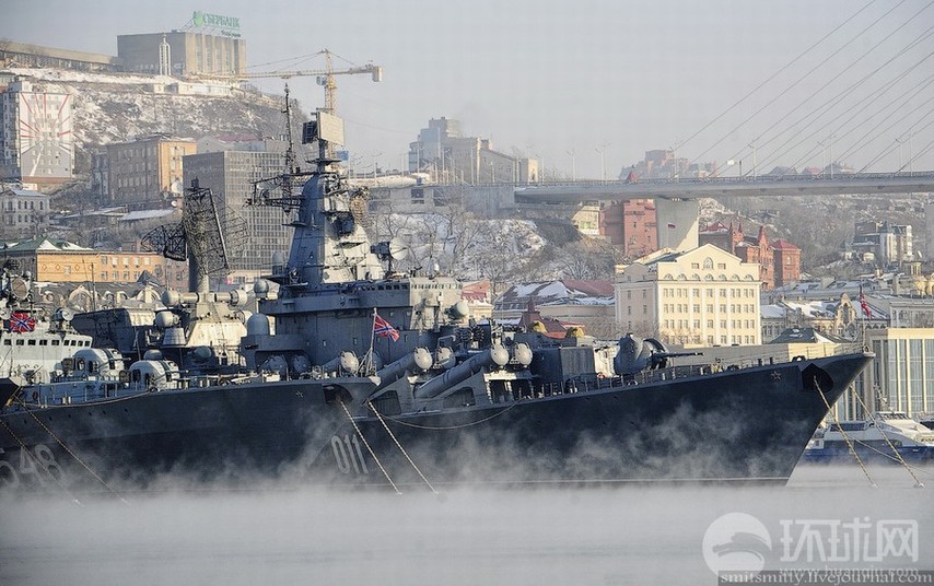 高清：實拍俄羅斯海軍各型艦艇大洋巡航