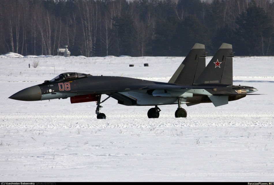 首見俄空軍蘇-35S滿外掛與T-50同場亮相
