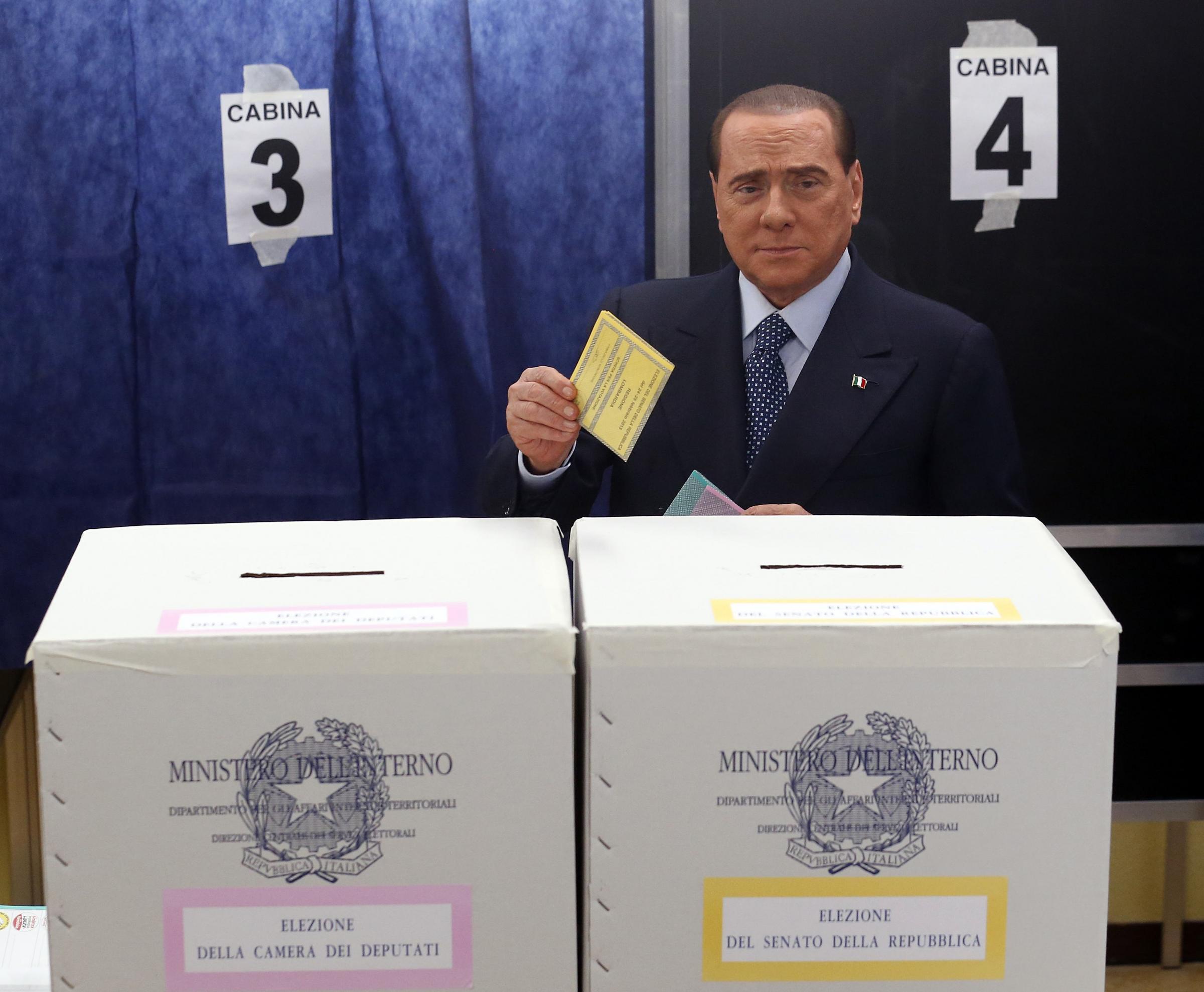 意大利大選牽動歐元區(qū)神經(jīng) 貝盧斯科尼卷土重來引發(fā)擔憂