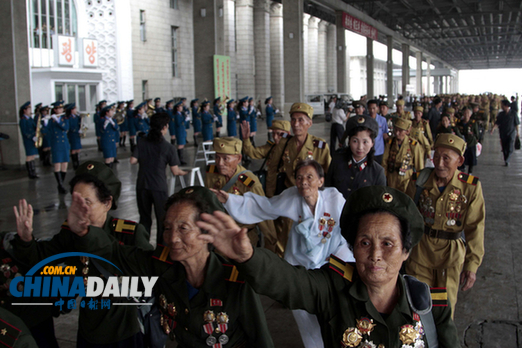 朝鮮向抗日老戰(zhàn)士等授予紀(jì)念勛章 被贊“國家之寶”