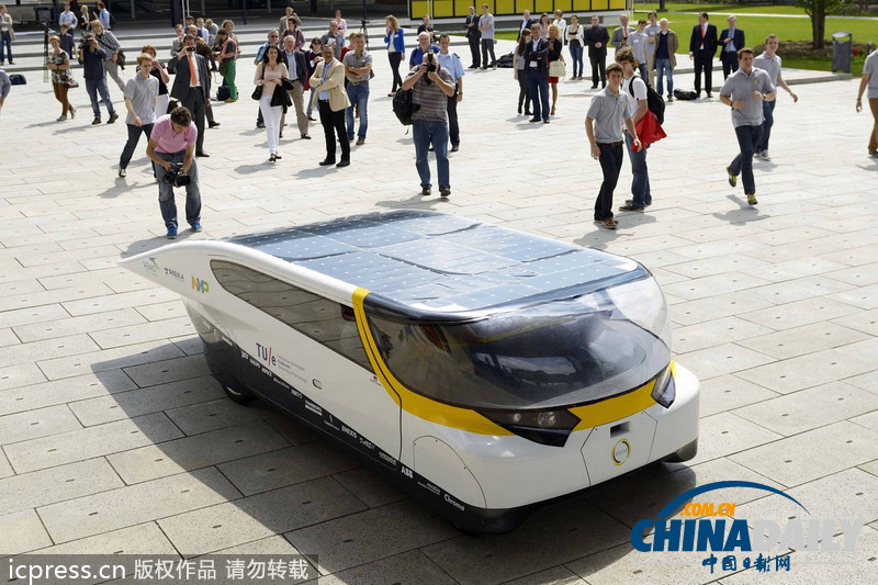 全球首輛家用太陽能汽車造型炫酷 可跑近700公里（組圖）