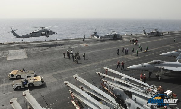 美“尼米茲”號航母抵達(dá)紅海 或參與對敘軍事行動