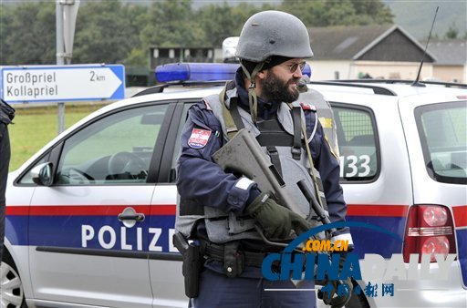 奧地利發(fā)生槍擊事件致3人死 槍手劫持人質(zhì)與警方對(duì)峙