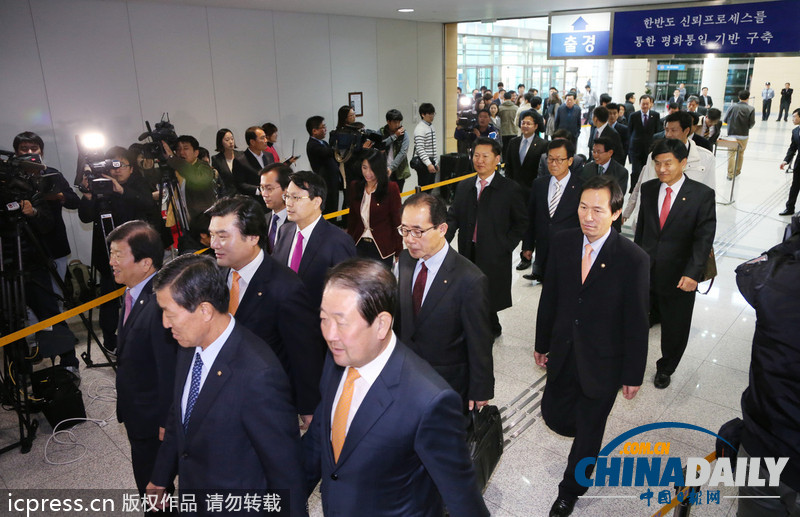 韓國會議員首訪開城工業區 韓媒稱意義重大（圖）
