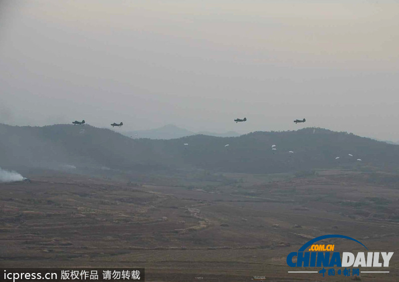 金正恩指導朝鮮人民軍火力打擊訓練（組圖）